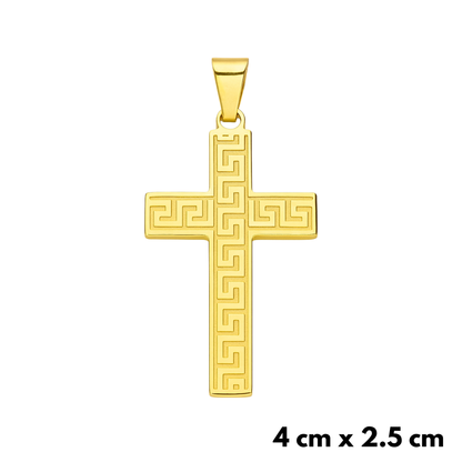 Zawieszka Ancient Cross Złota