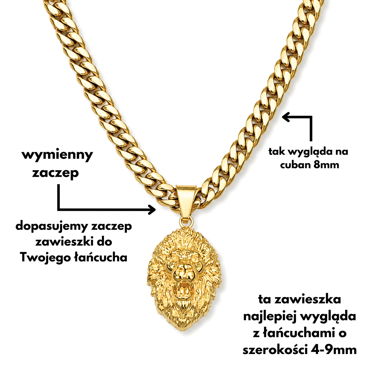 Zawieszka LEW Złota