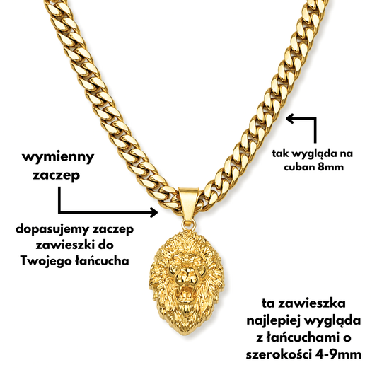 Zawieszka LEW Złota