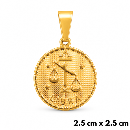 Zawieszka Waga Libra Złota