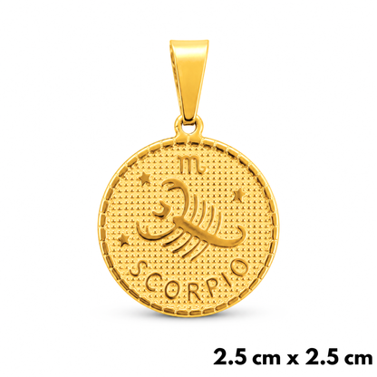 Zawieszka Skorpion Scorpio Złota