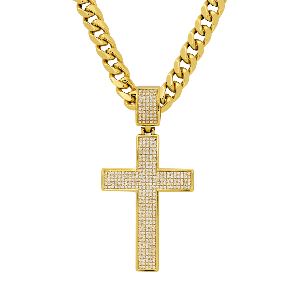 Zawieszka Unbroken Cross Złota