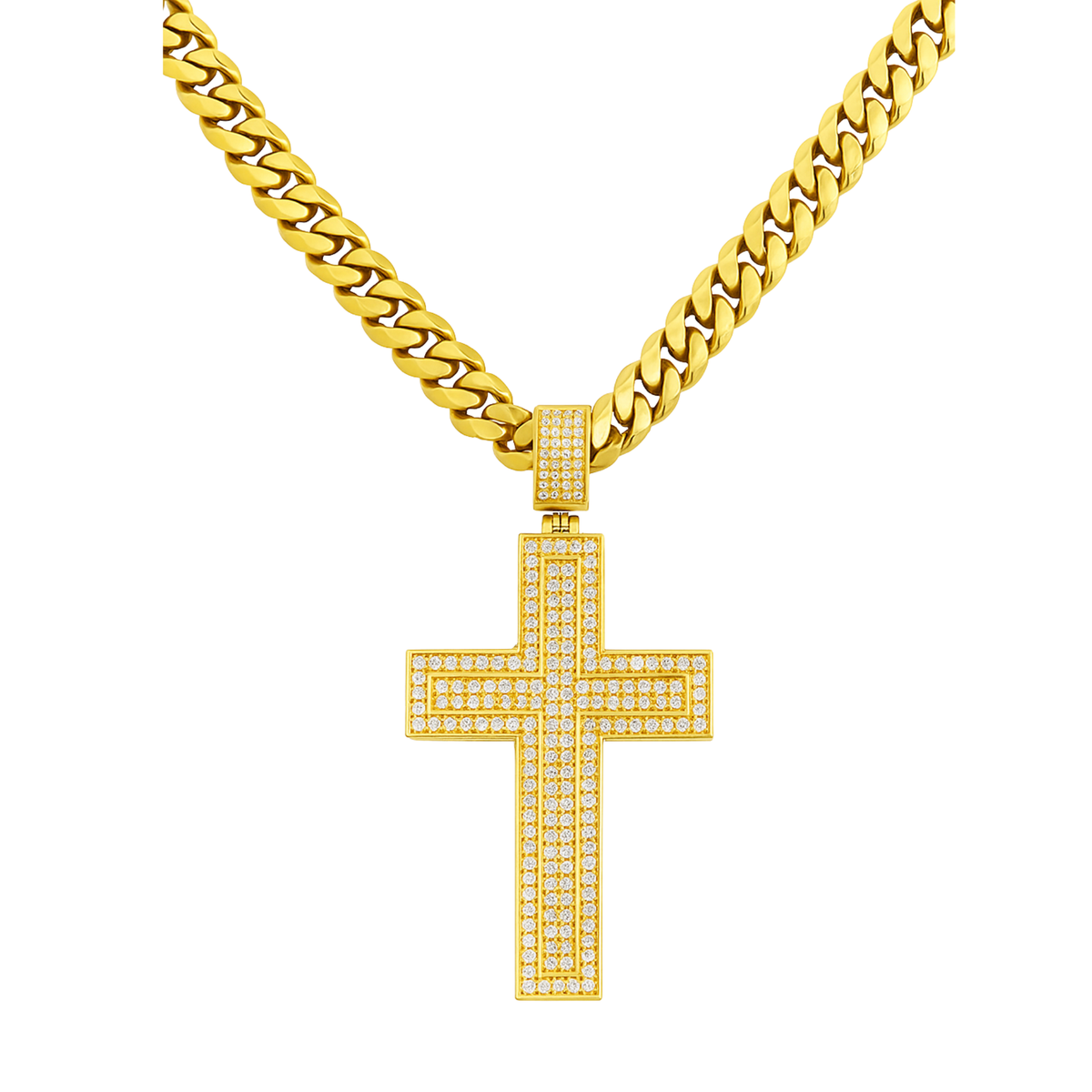 Zawieszka Loyalty Cross Złota