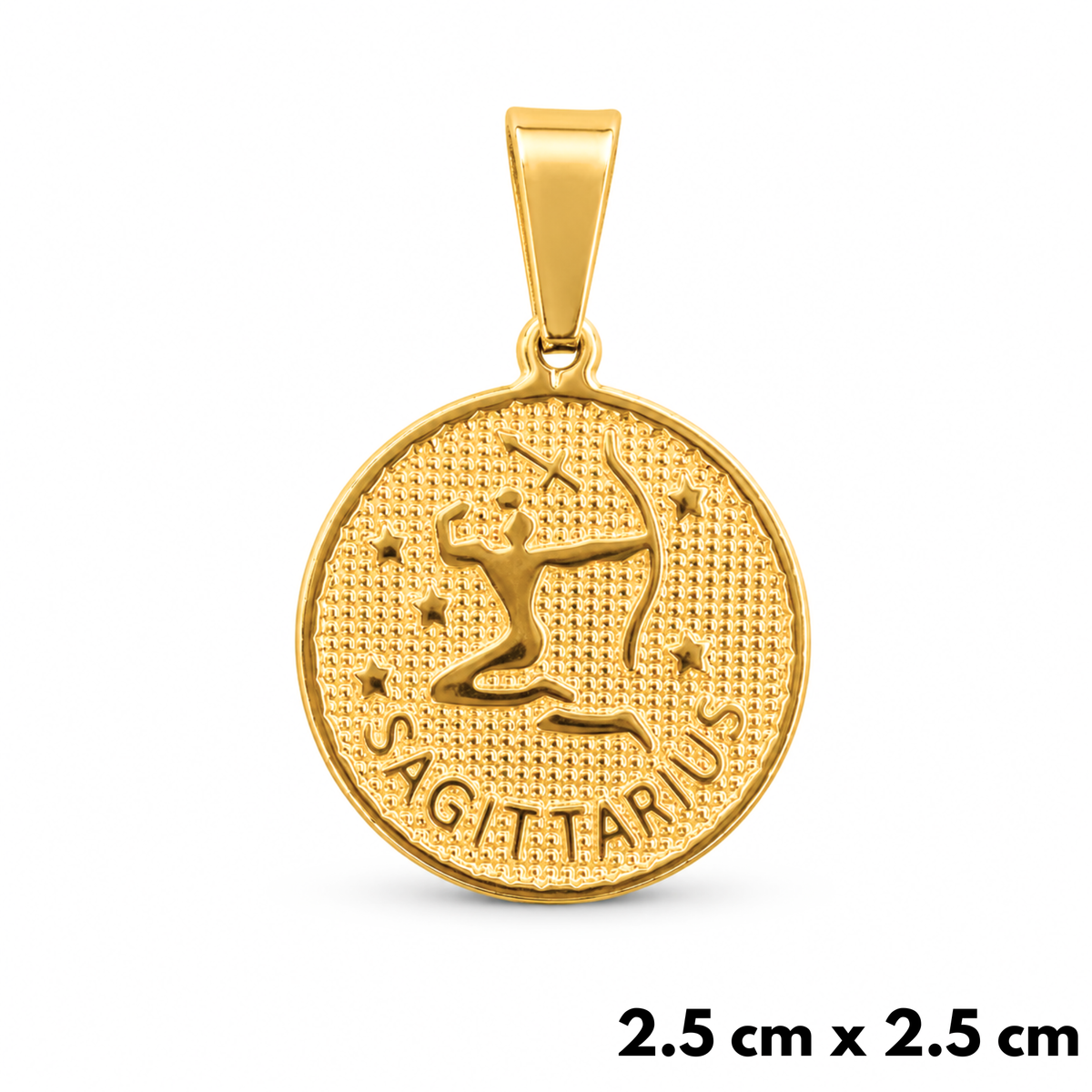Zawieszka Strzelec Sagittarius Złota