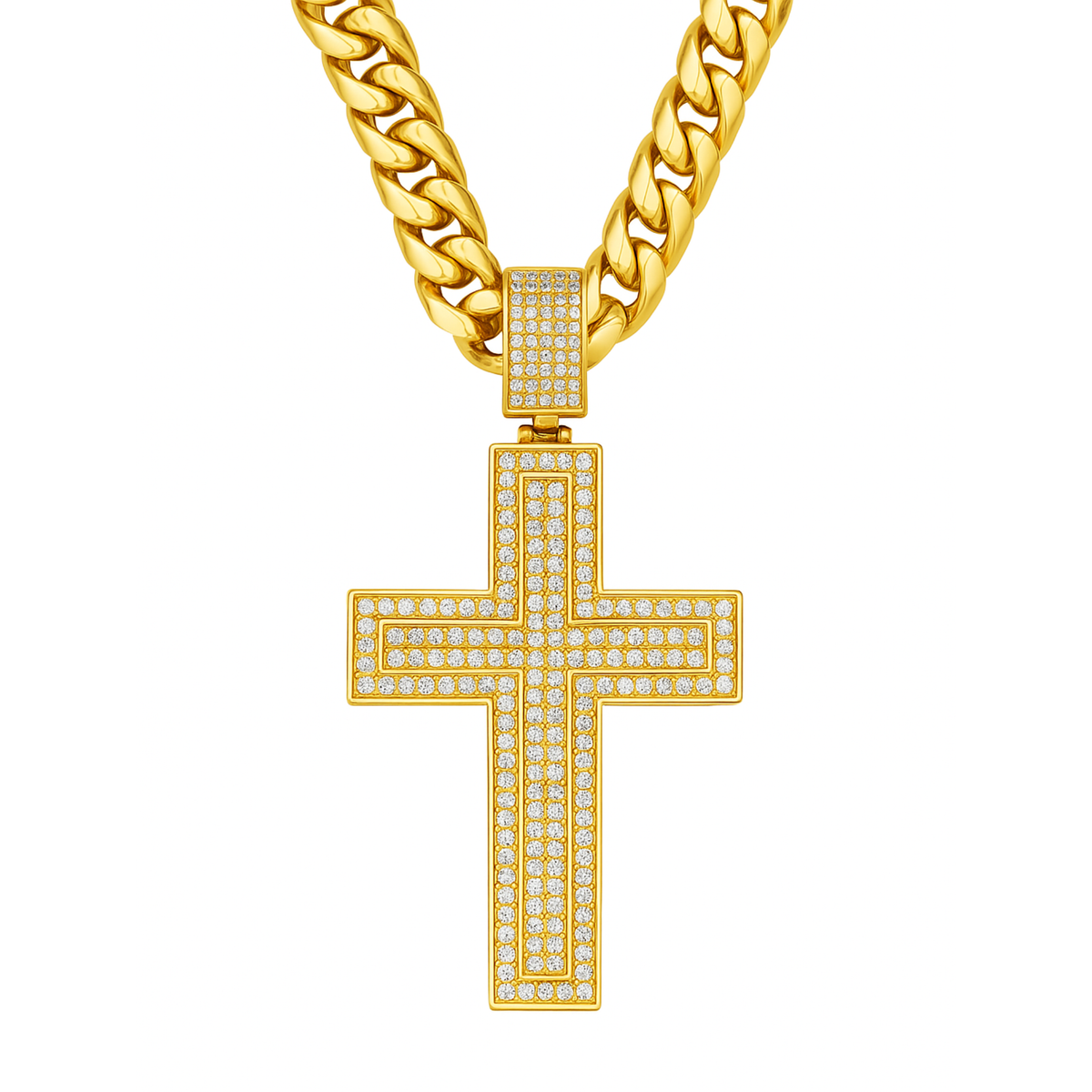 Zawieszka Loyalty Cross Złota