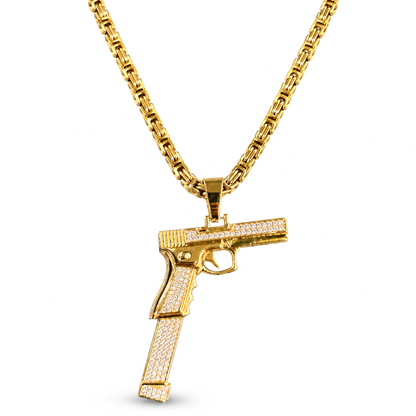 Zawieszka GLOCK Złota