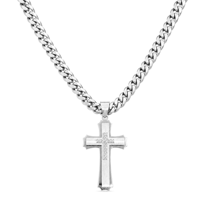 Zawieszka Royal Cross Białe Złoto