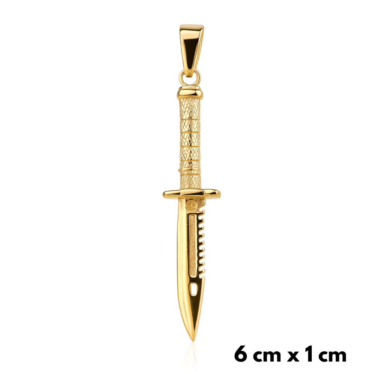 Zawieszka Knife Złota