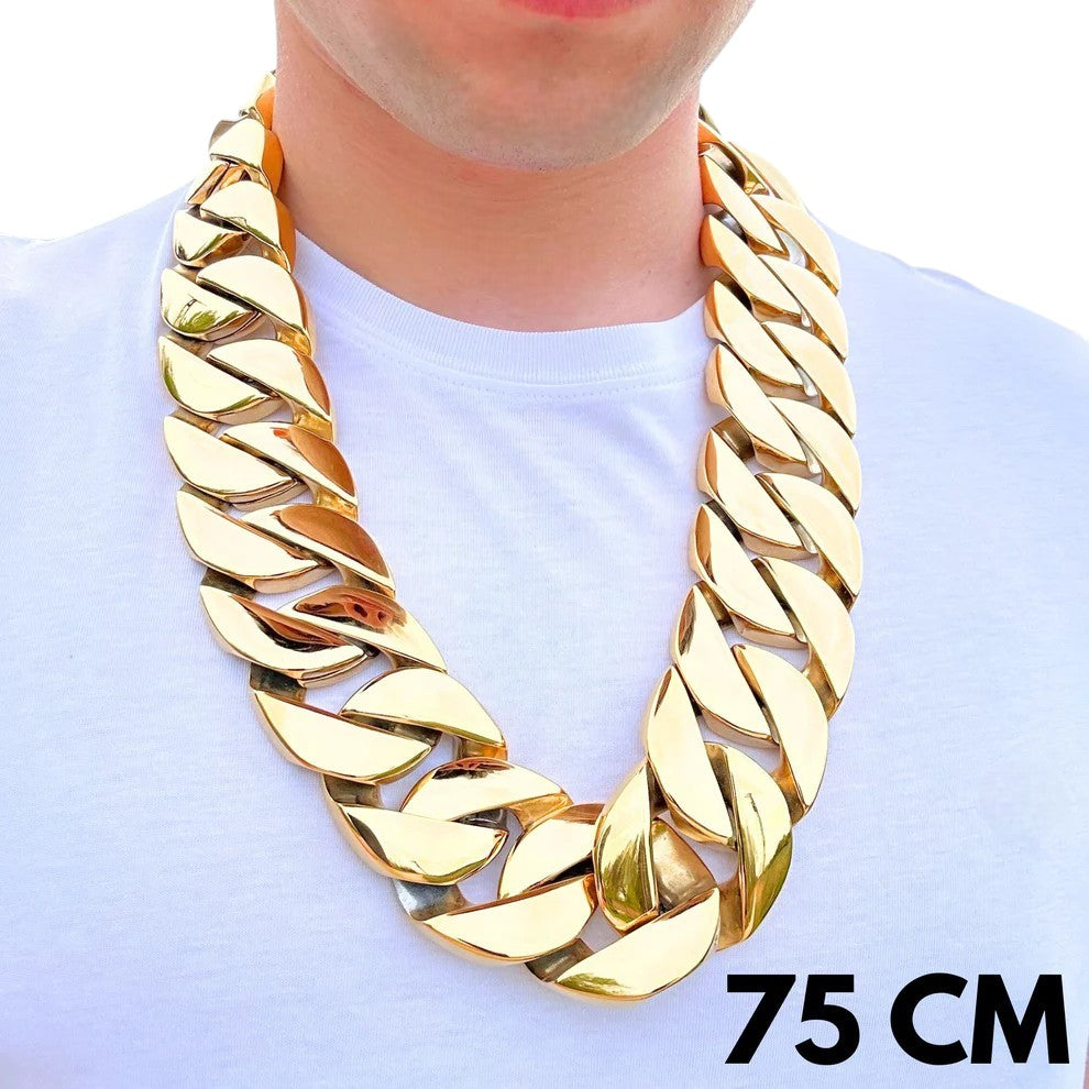 Łańcuch Cuban Złoty - 42mm