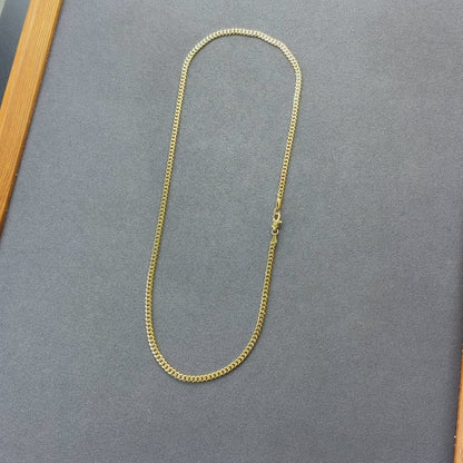 Łańcuch Cuban Złoty - 3mm