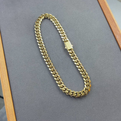 Łańcuch Cuban Złoty - 14mm