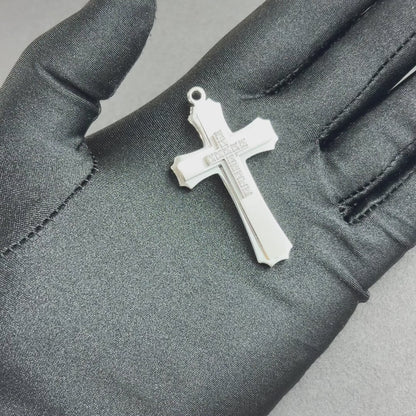 Zawieszka Royal Cross Białe Złoto