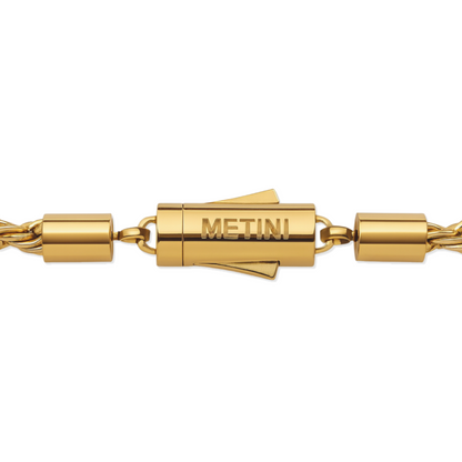 Łańcuch Rope Złoty - 3mm