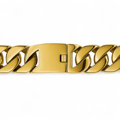 Łańcuch Cuban Złoty - 42mm