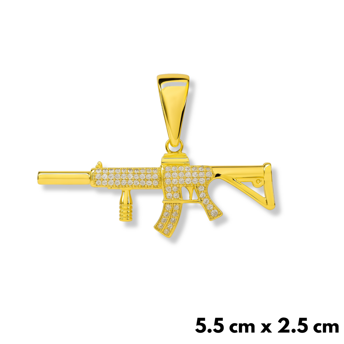 Zawieszka M4 Złota