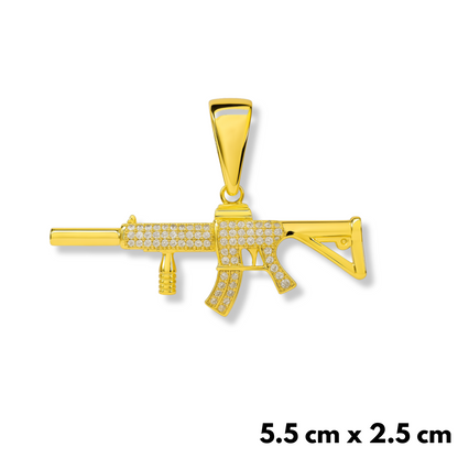 Zawieszka M4 Złota