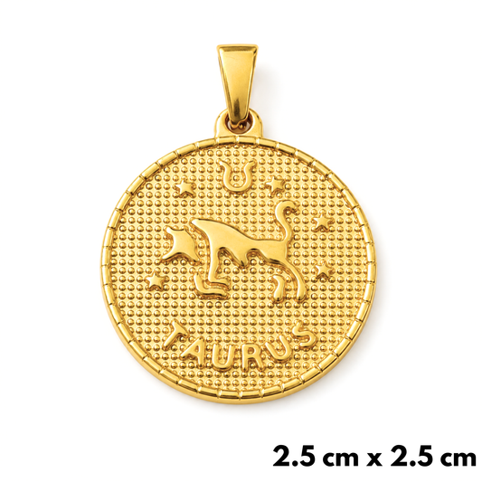 Zawieszka Byk Taurus Złota